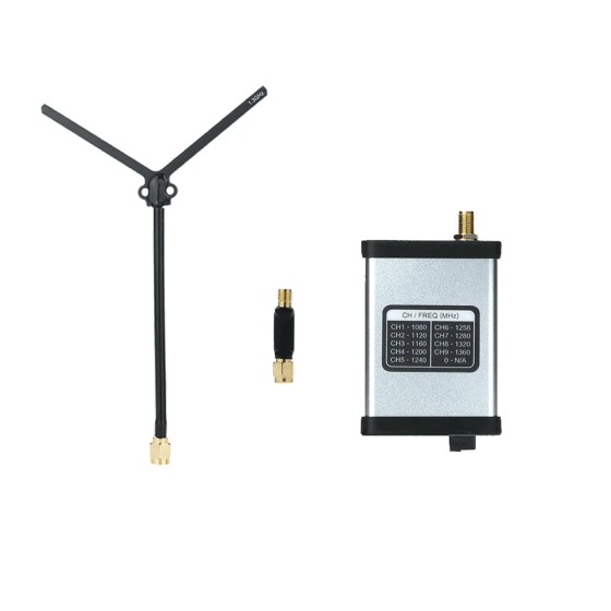 Hot Sales RUSHFPV 1.3GHz Video Transmitter 1.3GHz Analog Video Receiver Module VTX/RX/VRX NOTCH FILTER RC FPV Long Range Drone